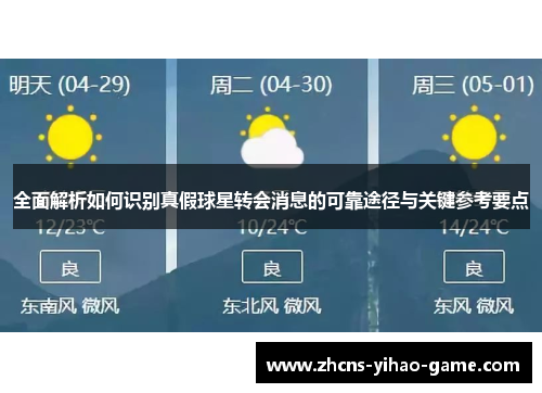 全面解析如何识别真假球星转会消息的可靠途径与关键参考要点